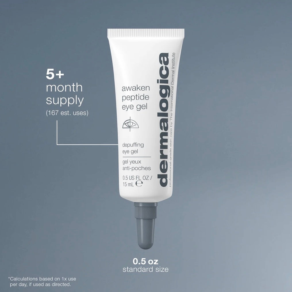 awaken peptide depuffing eye gel