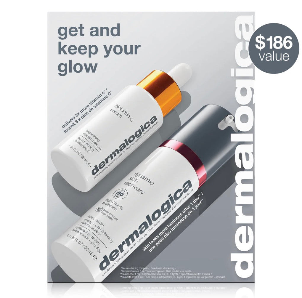 get + keep your glow kit (2 full-size)