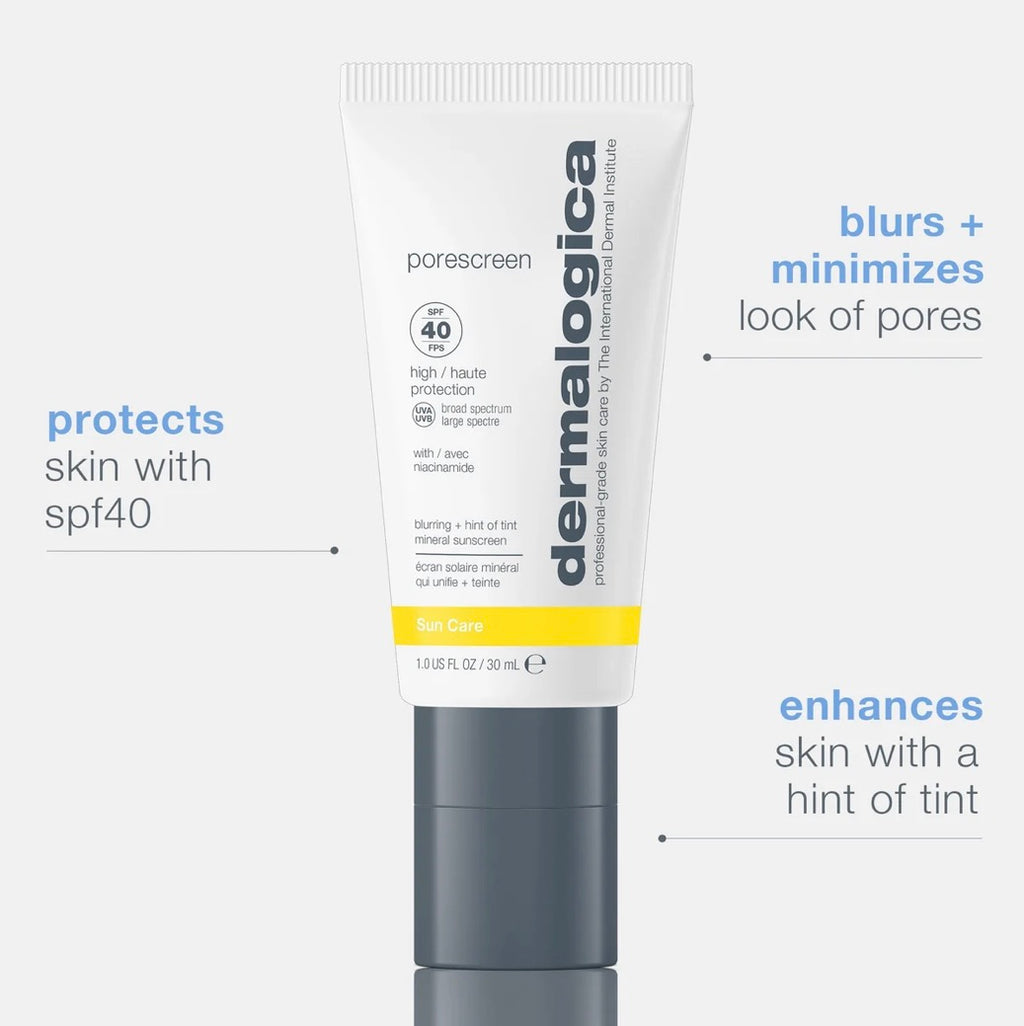 porescreen mineral sunscreen spf40
