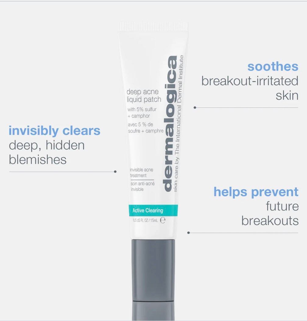 deep acne invisible liquid patch