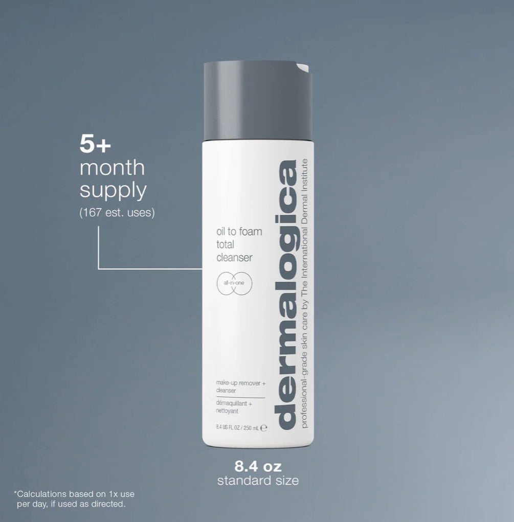 oil to foam total cleanser