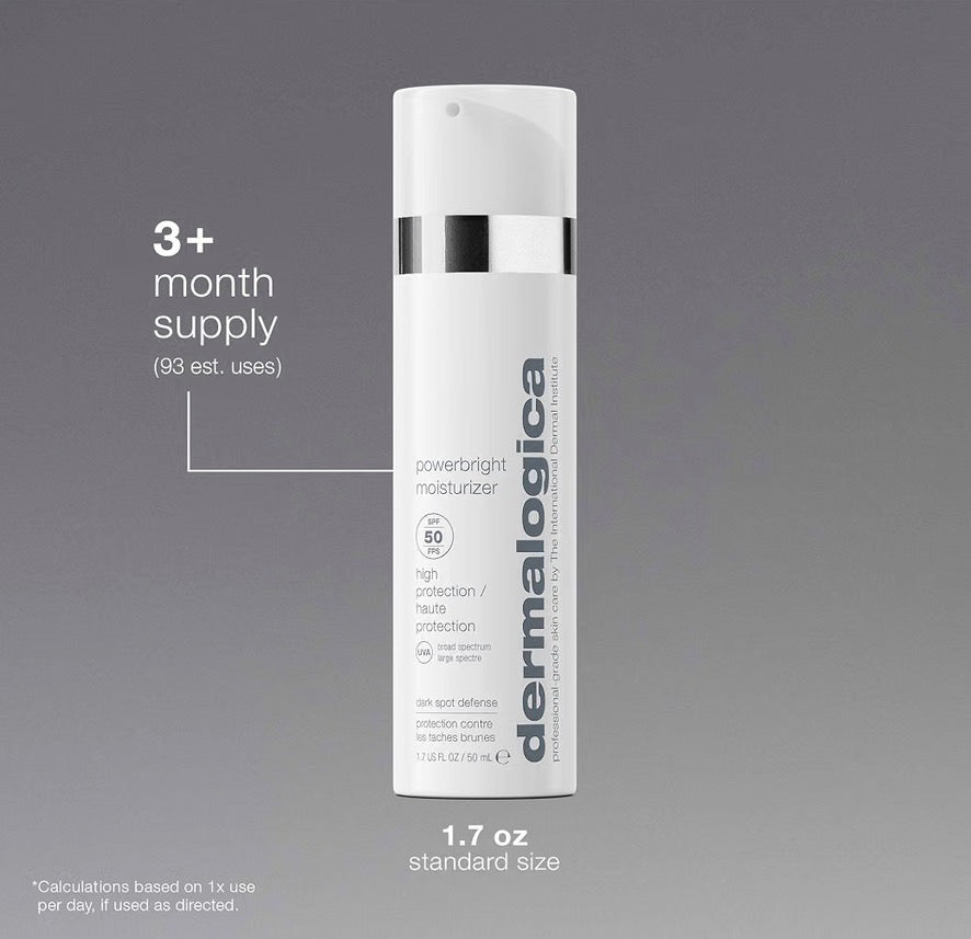 powerbright moisturizer spf50