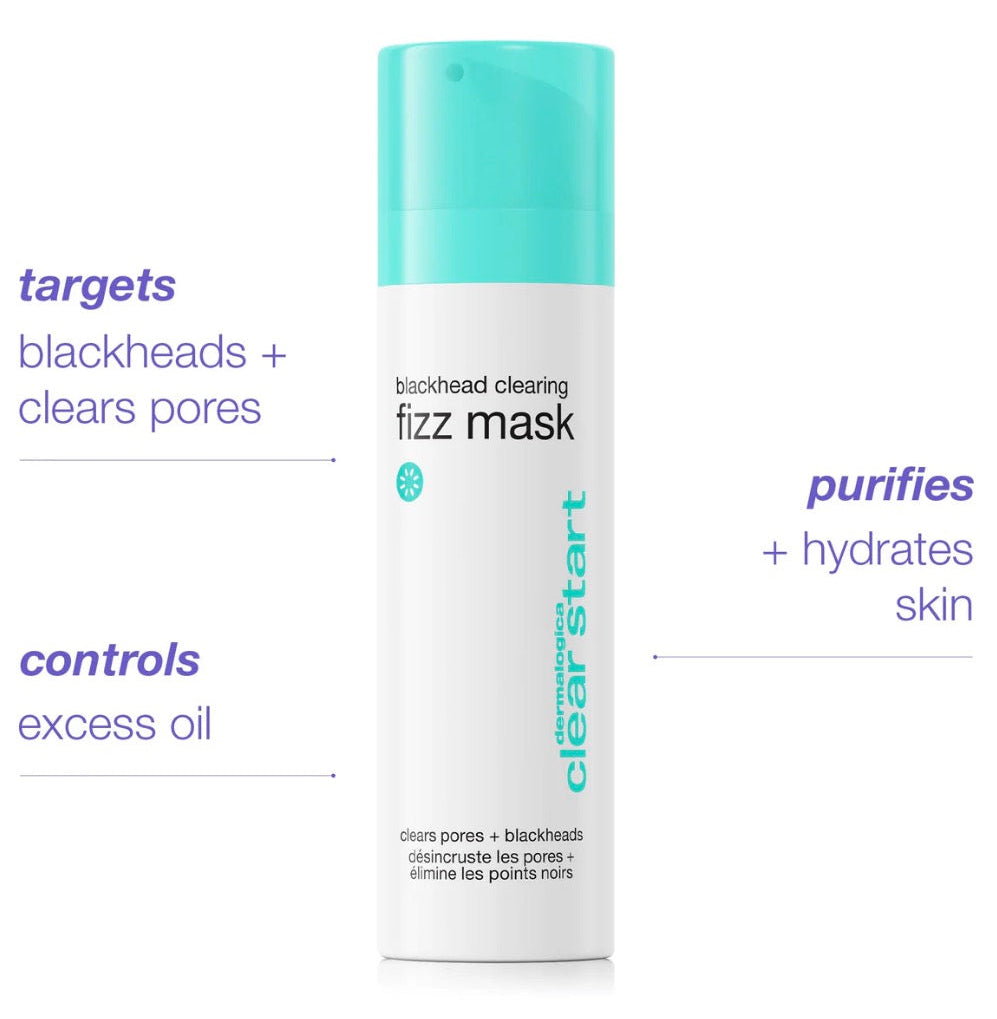 blackhead clearing fizz mask