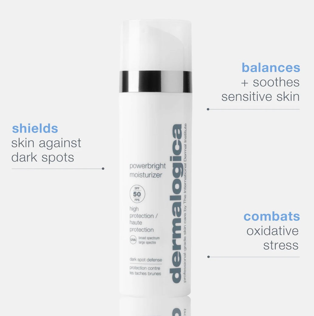 powerbright moisturizer spf50