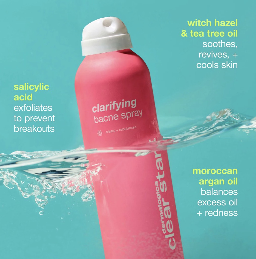 clarifying bacne spray
