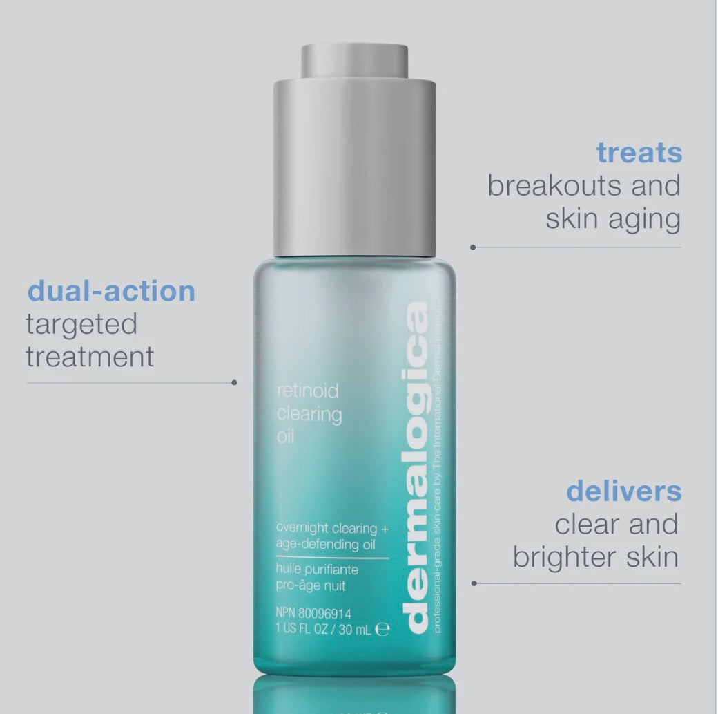 retinoid acne clearing oil