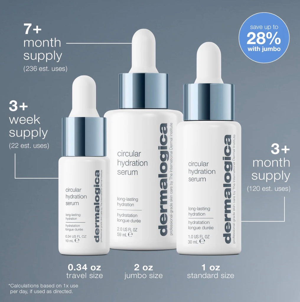 circular hydration serum with hyaluronic acid