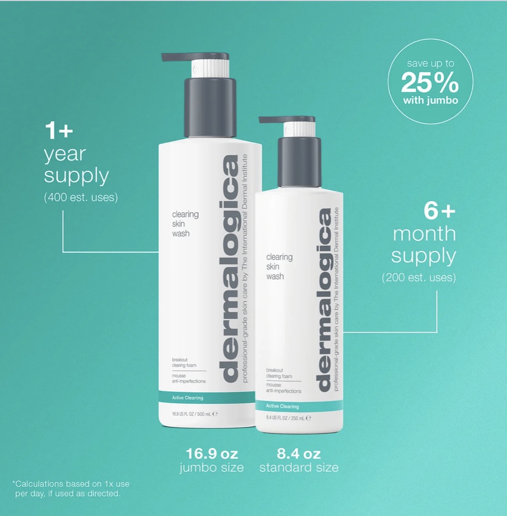 acne clearing skin wash
